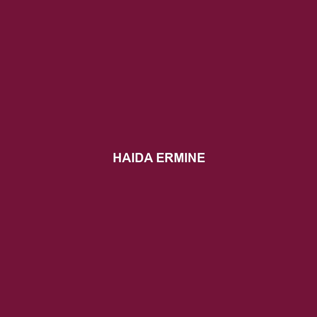 Haida Ermine