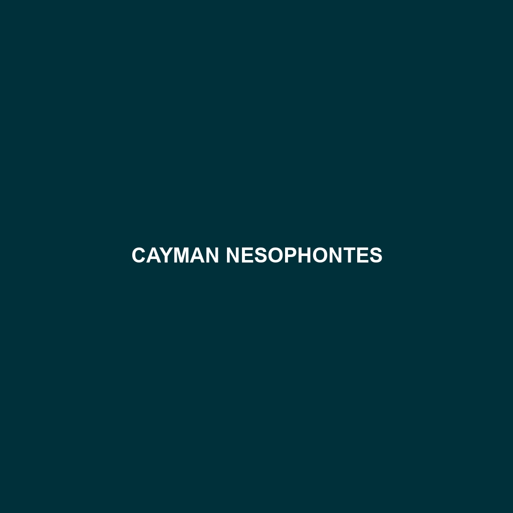 Cayman Nesophontes