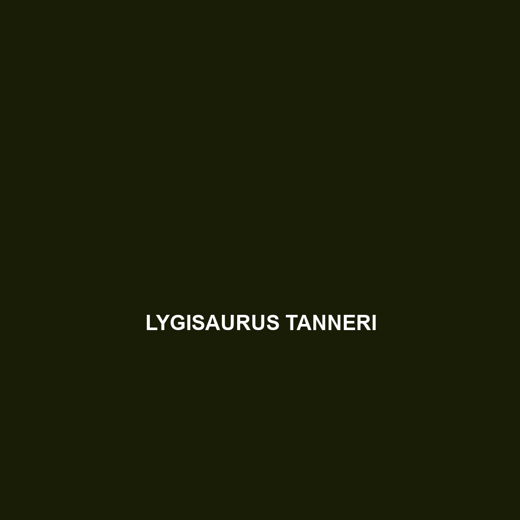 Lygisaurus tanneri