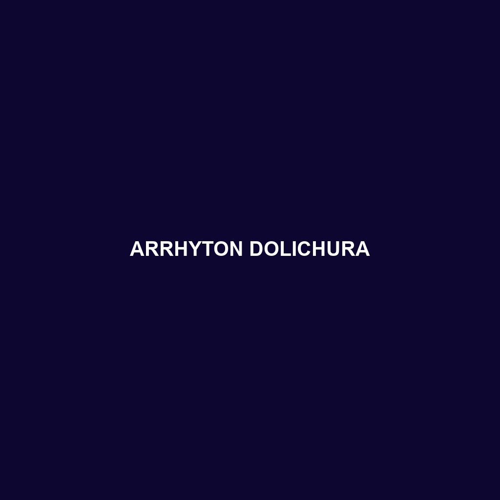 Arrhyton dolichura