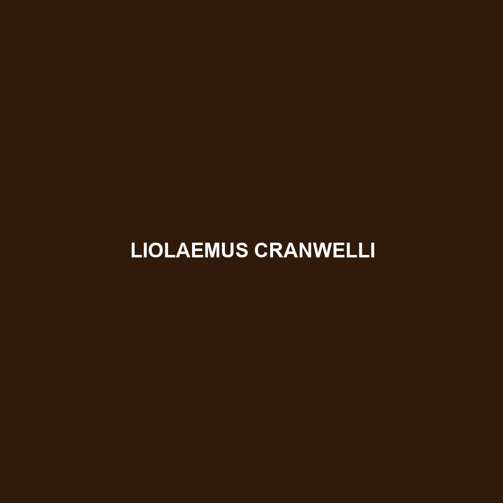 Liolaemus cranwelli