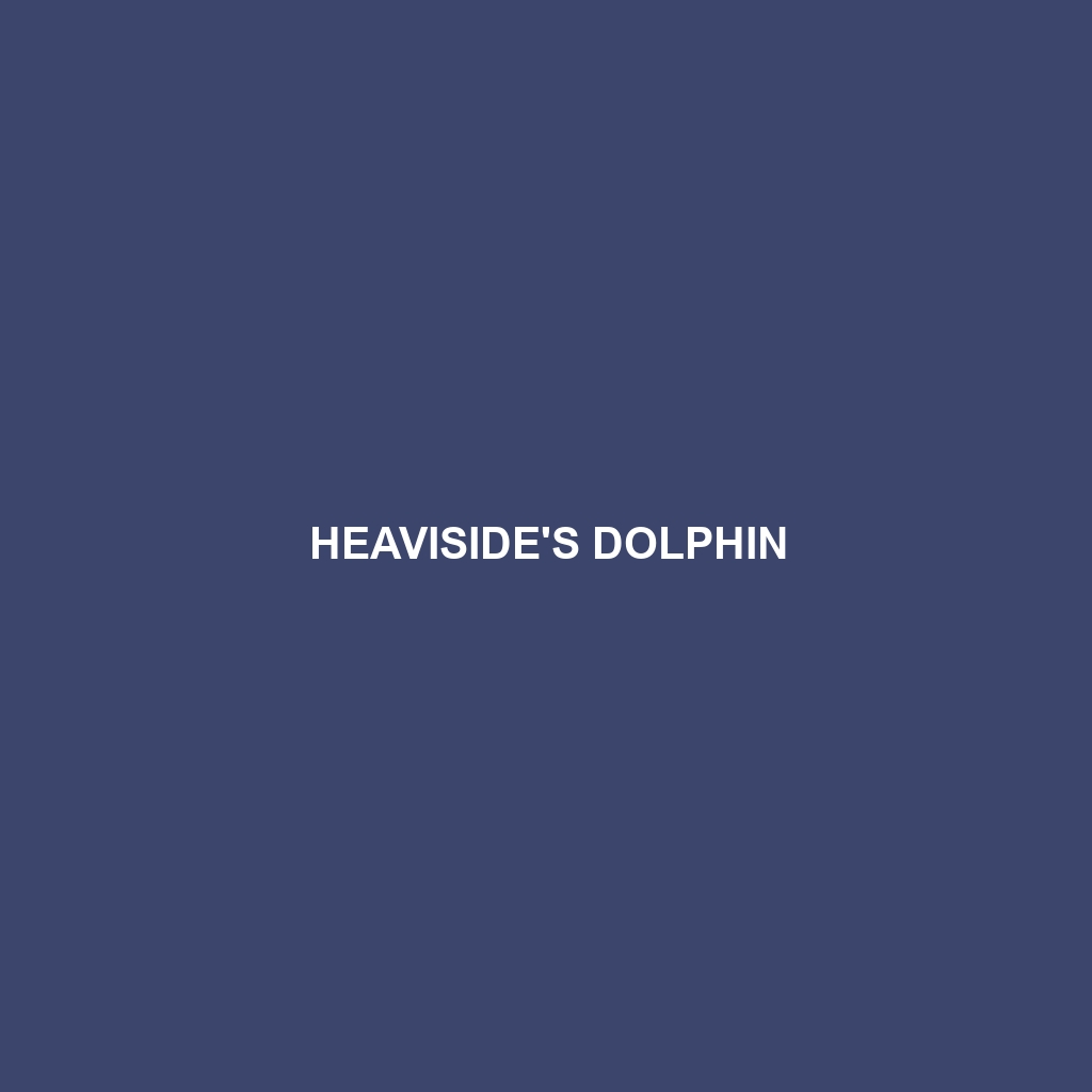 Heaviside's Dolphin