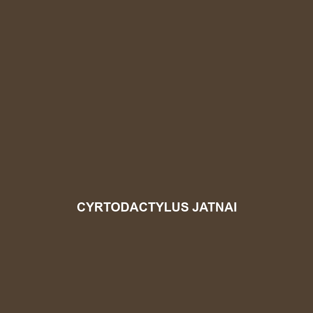 Cyrtodactylus jatnai