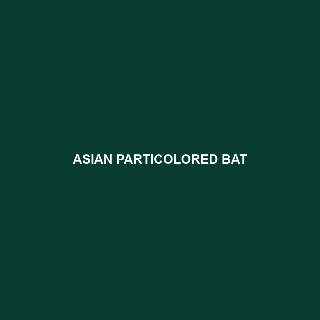 Asian Particolored Bat