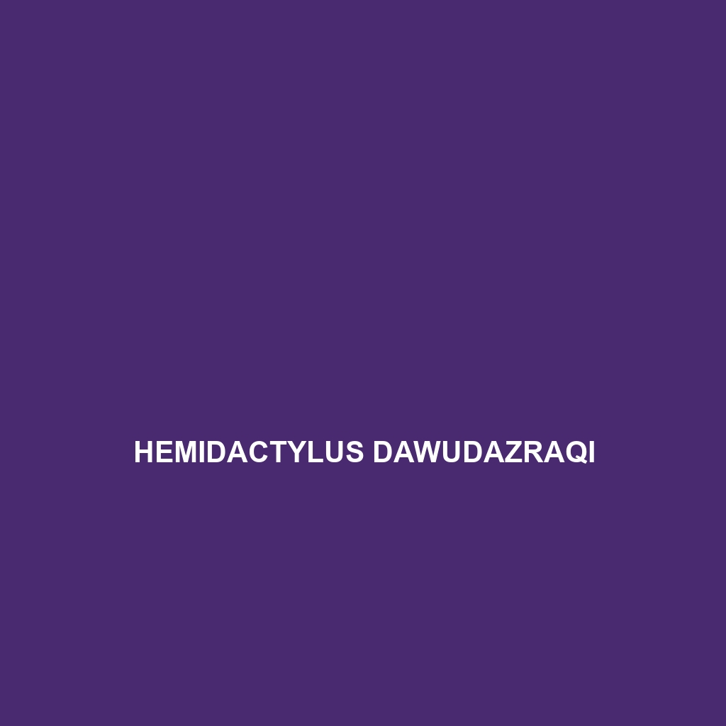 Hemidactylus dawudazraqi