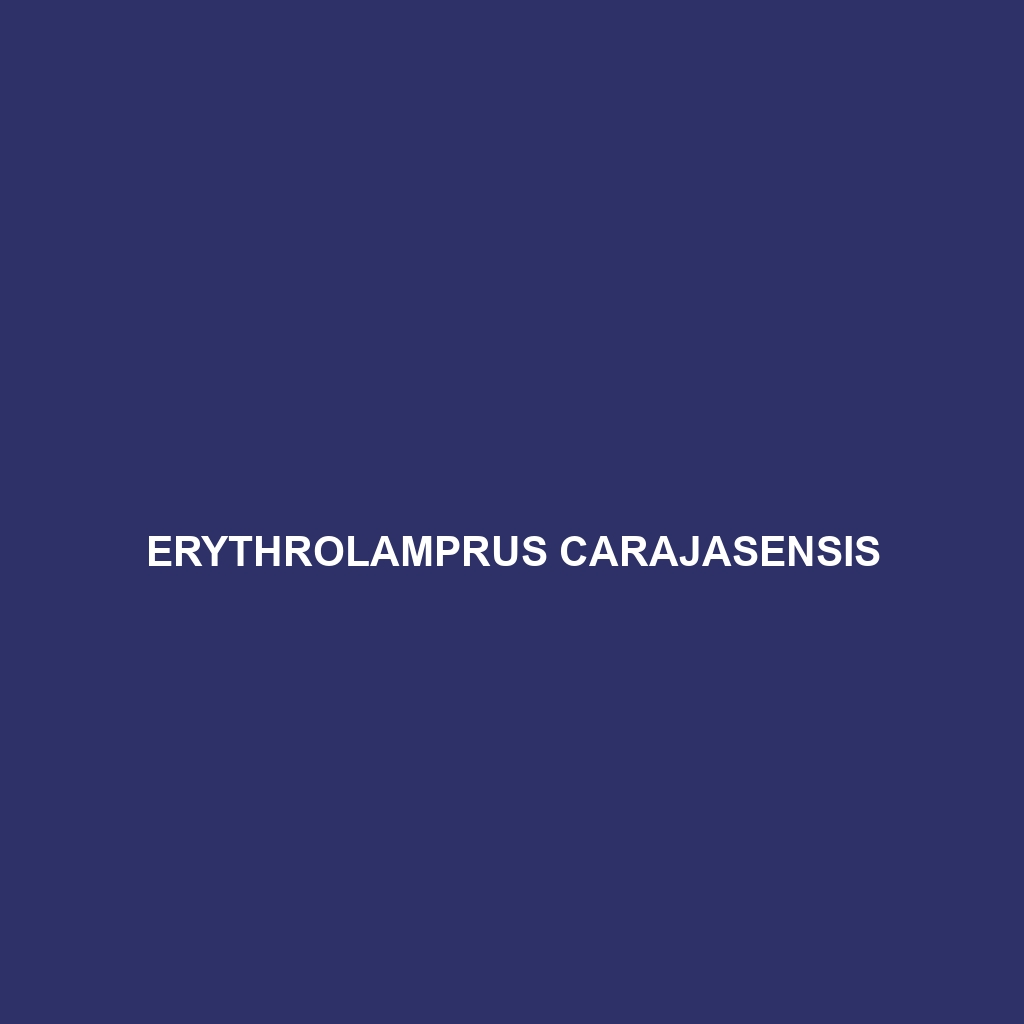 Erythrolamprus carajasensis