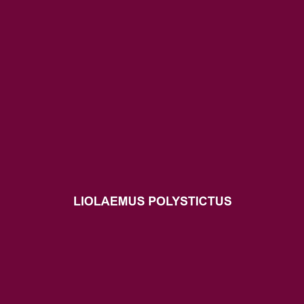 Liolaemus polystictus