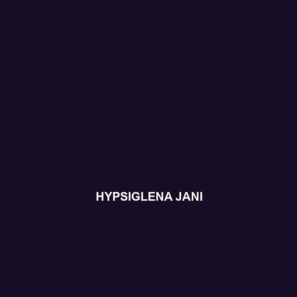 Hypsiglena jani