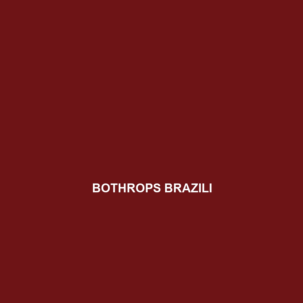 Bothrops brazili