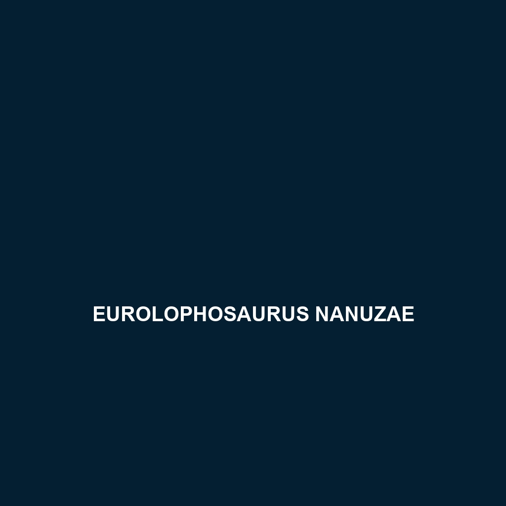 Eurolophosaurus nanuzae