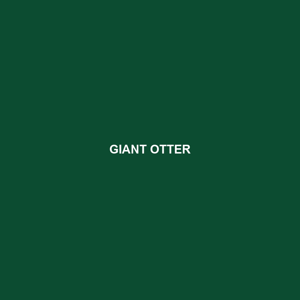 Giant Otter