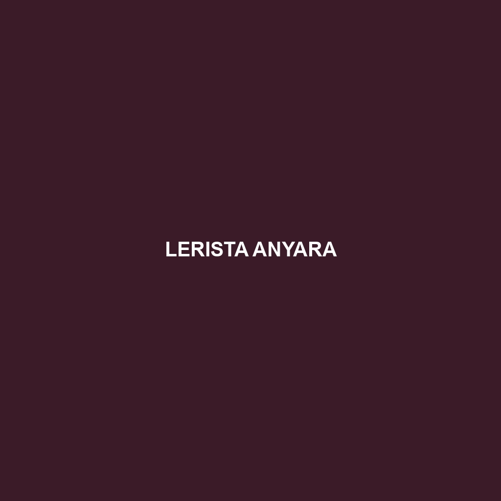 Lerista anyara