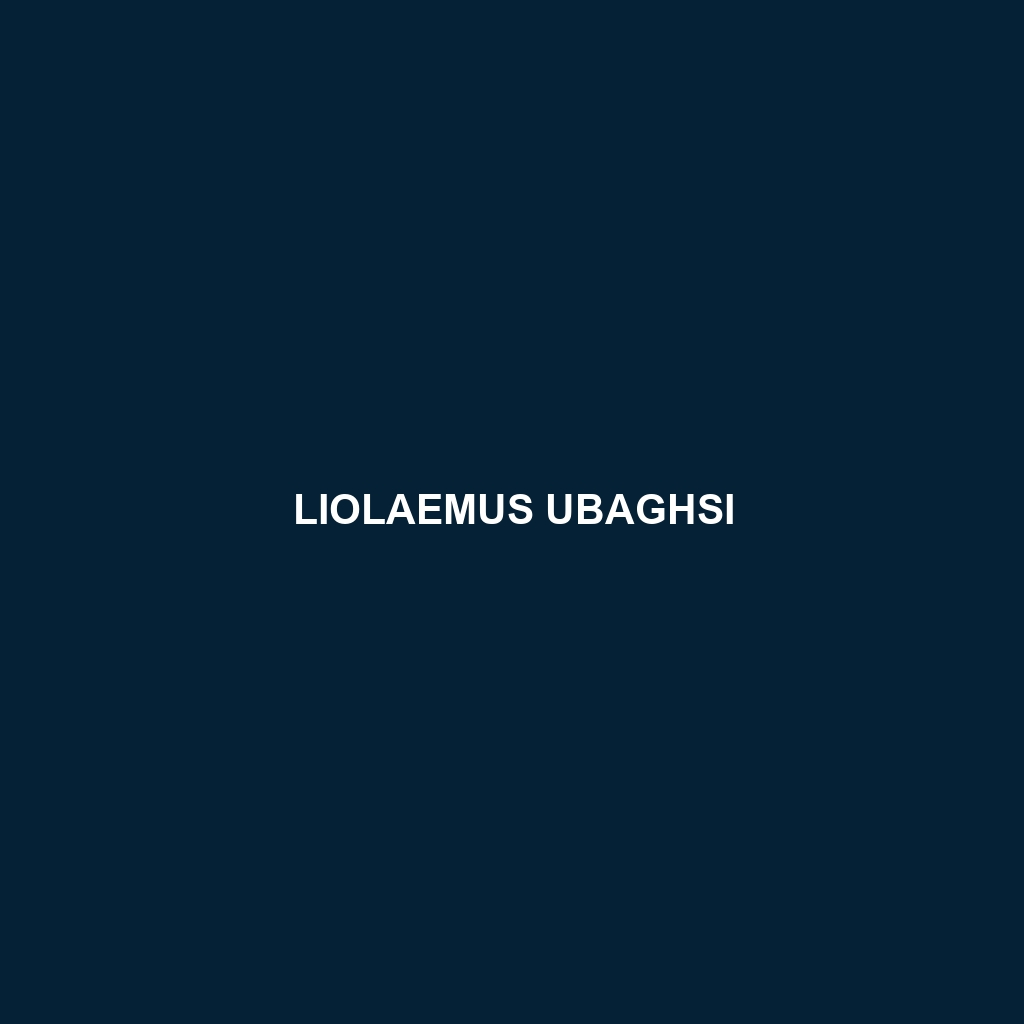 Liolaemus ubaghsi