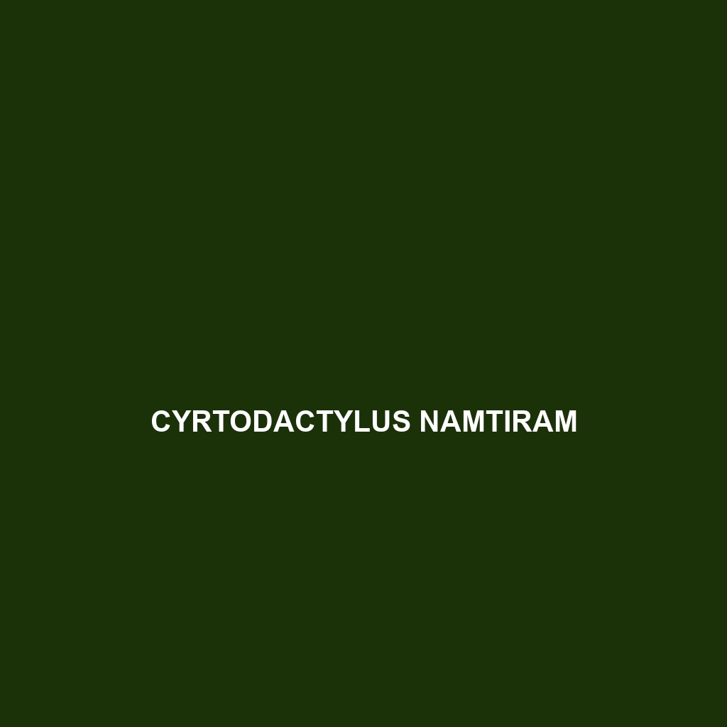 Cyrtodactylus namtiram