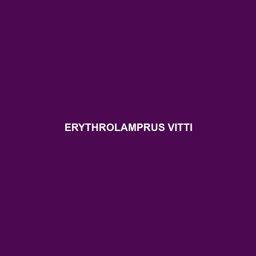 Erythrolamprus vitti