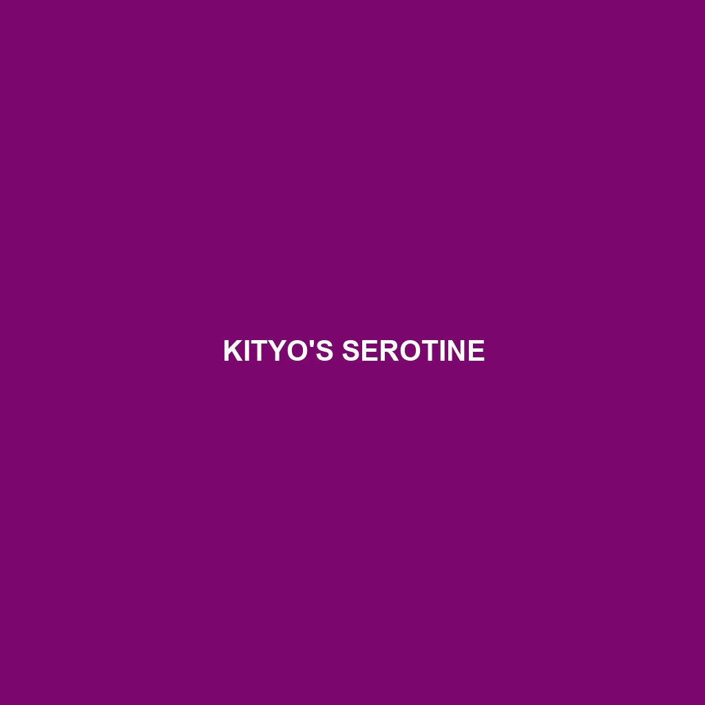 Kityo's Serotine