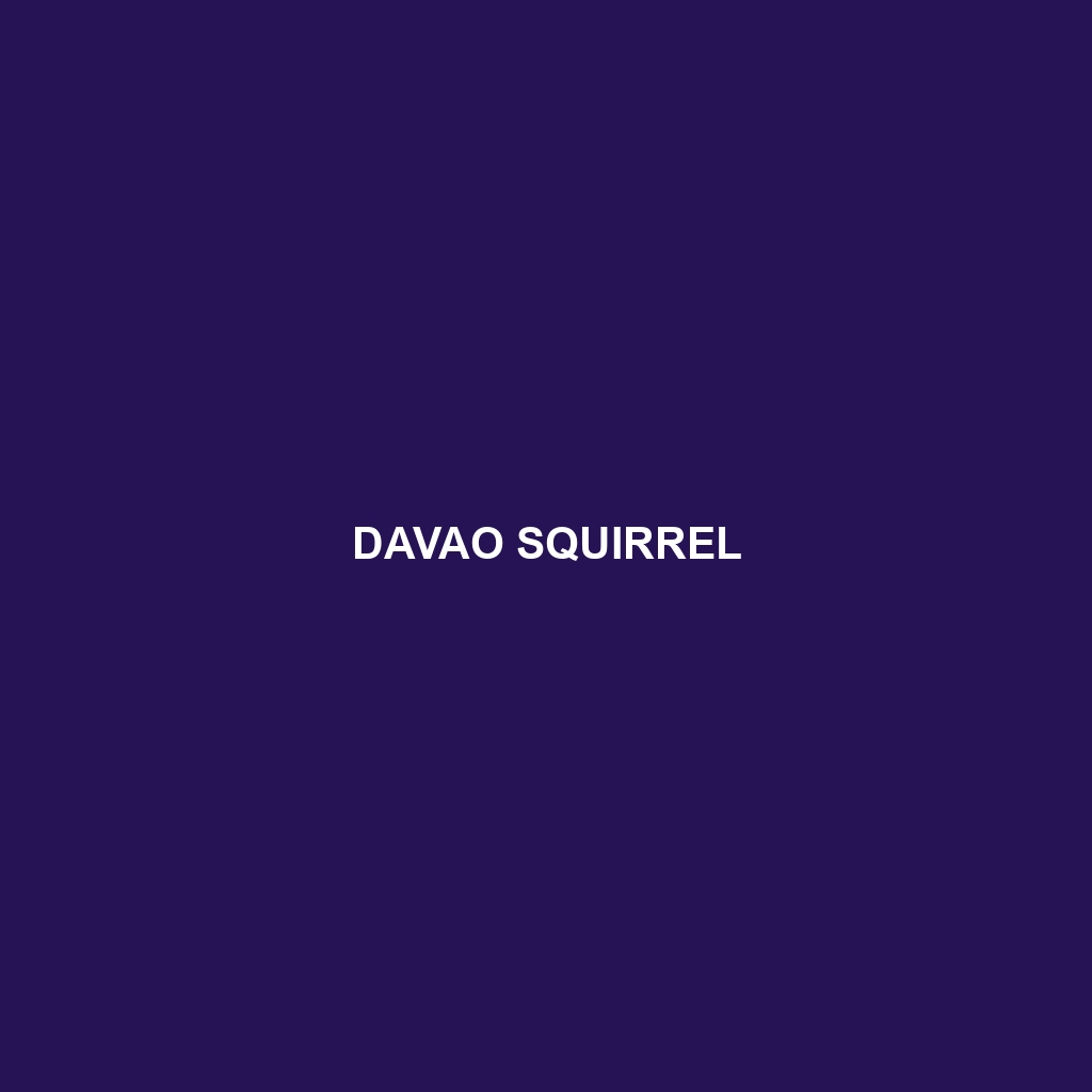 Davao Squirrel