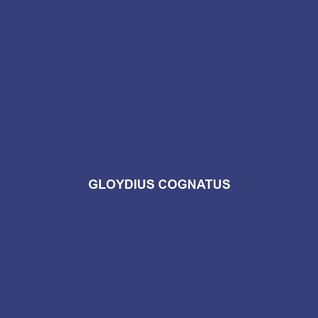 Gloydius cognatus