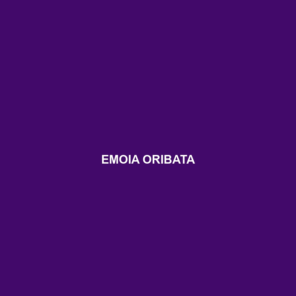 Emoia oribata