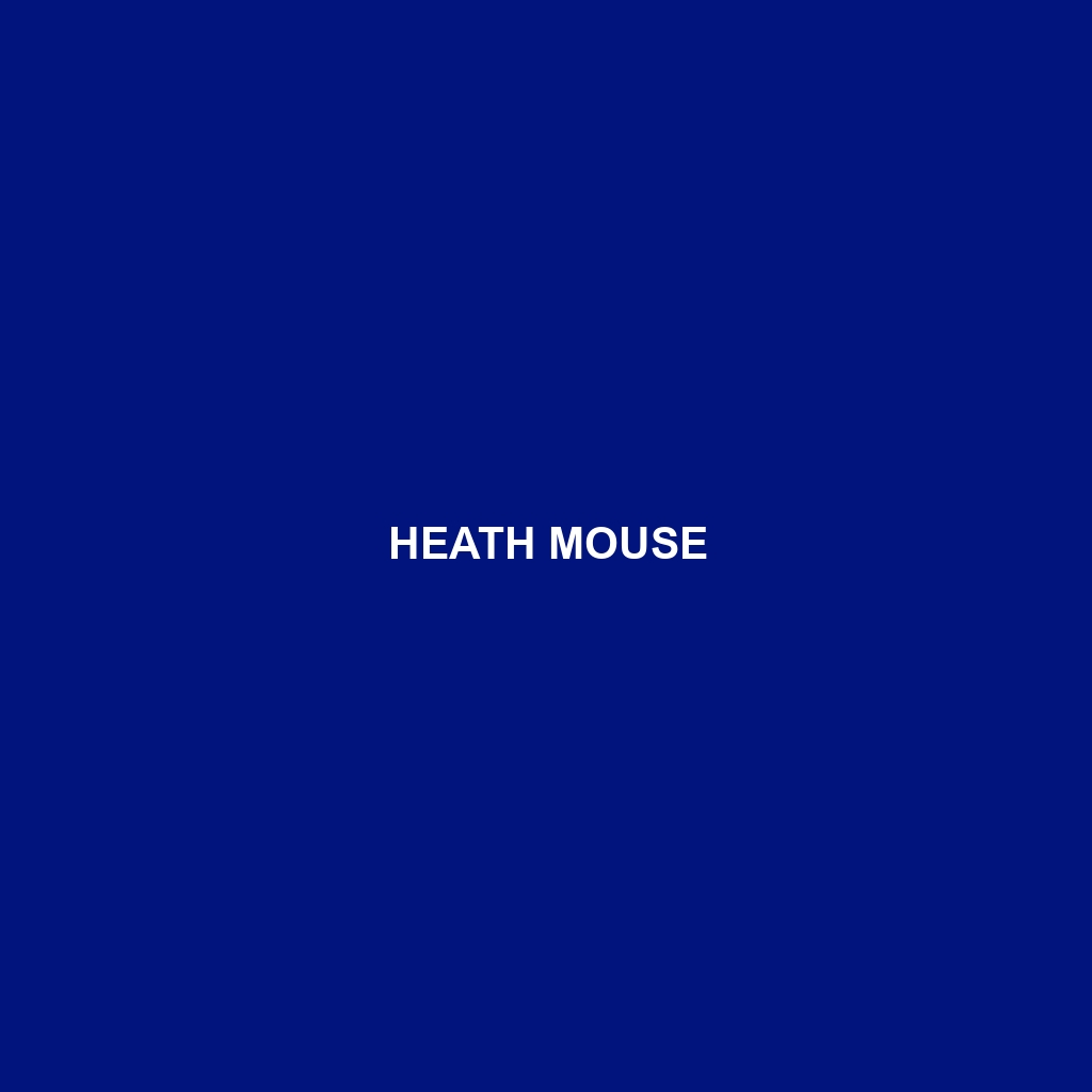 Heath Mouse