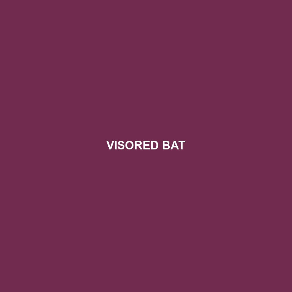 Visored Bat