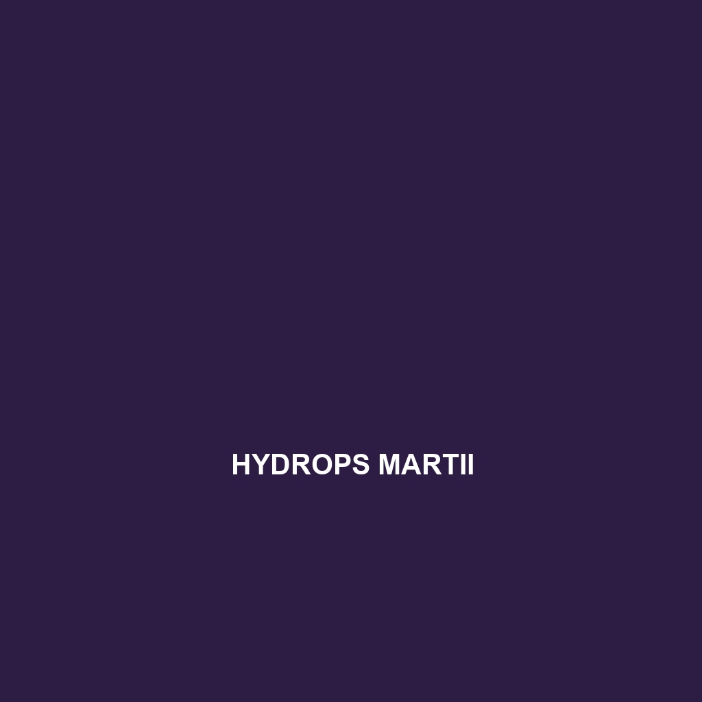 Hydrops martii