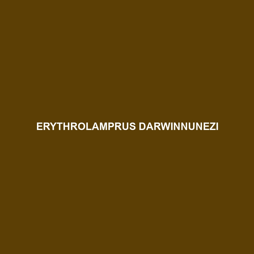 Erythrolamprus darwinnunezi