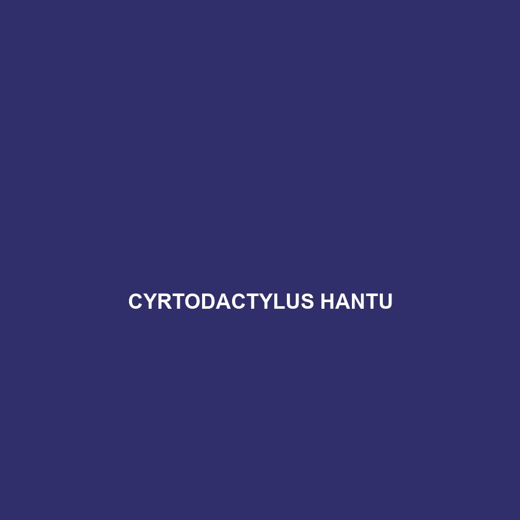 Cyrtodactylus hantu