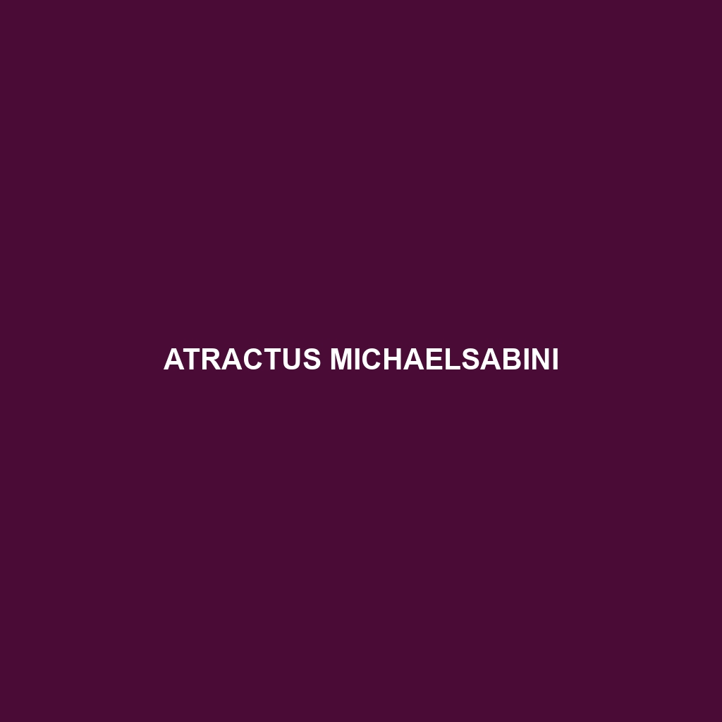 Atractus michaelsabini