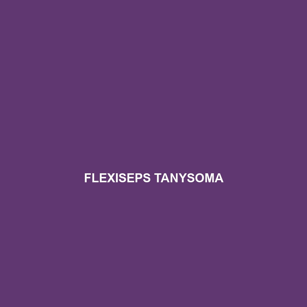 Flexiseps tanysoma