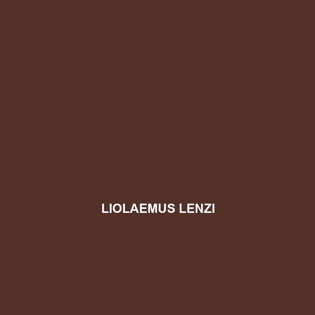 Liolaemus lenzi