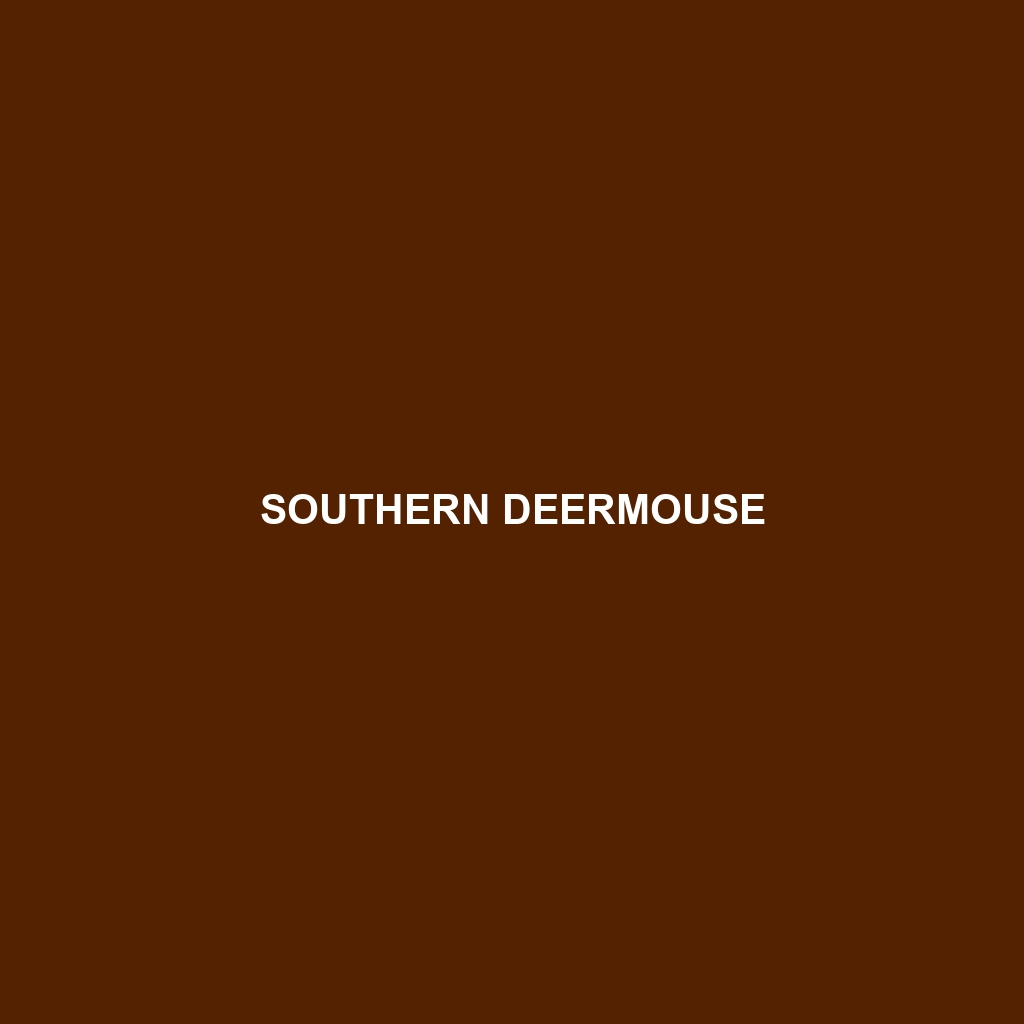 Southern Deermouse