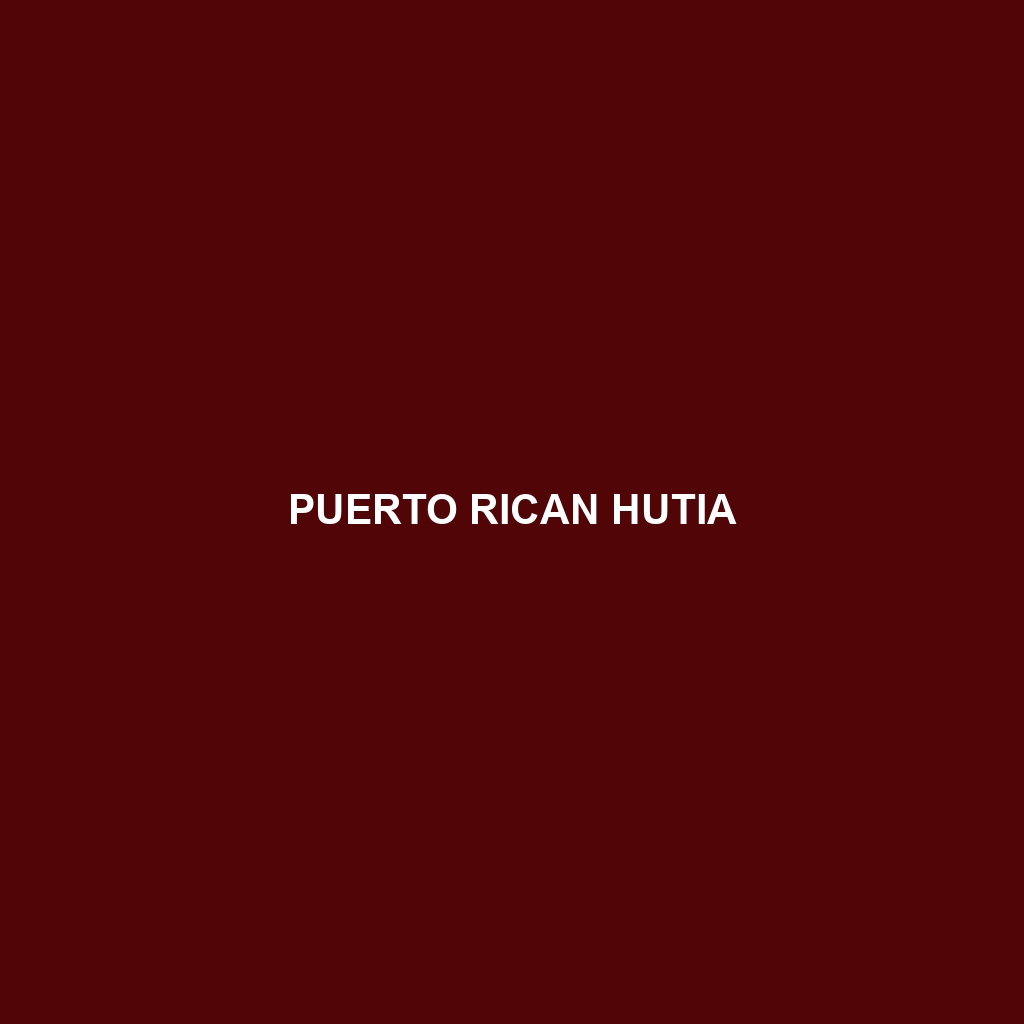 Puerto Rican Hutia