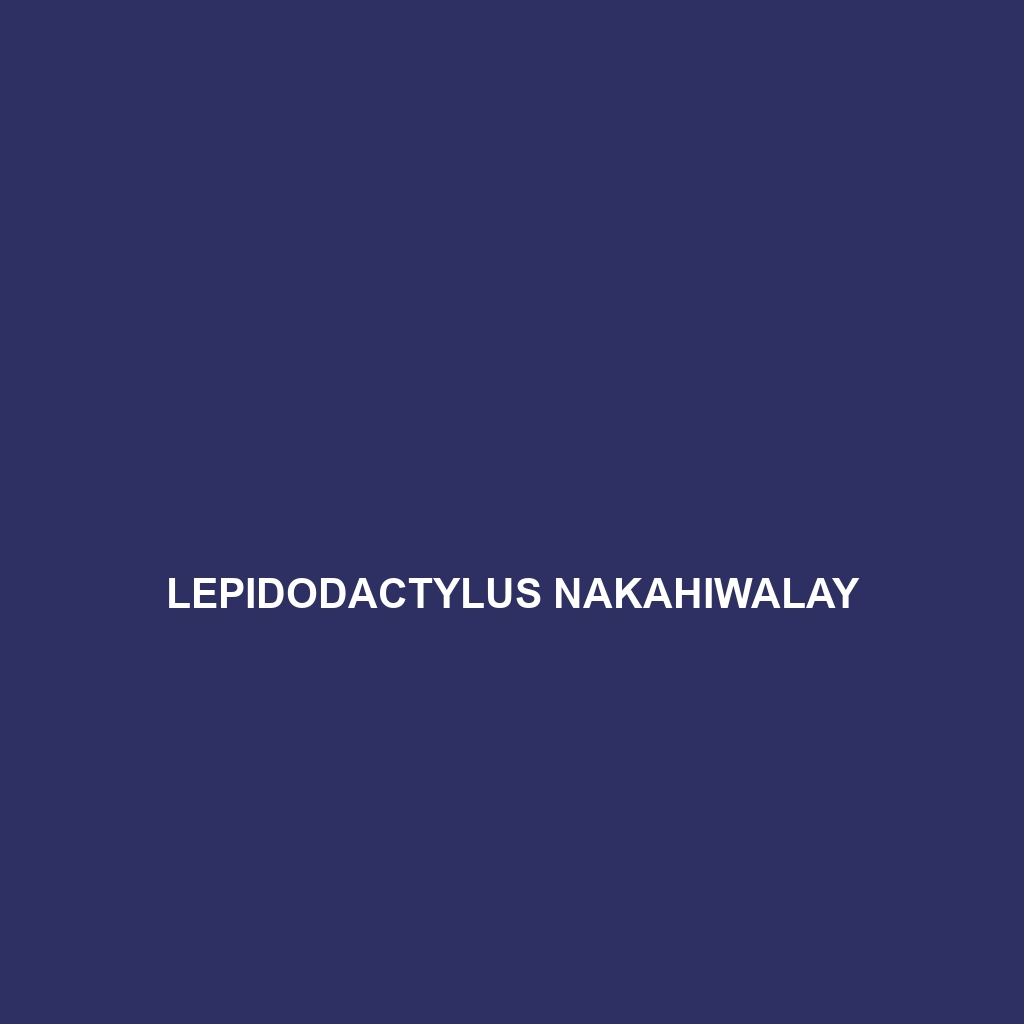 Lepidodactylus nakahiwalay