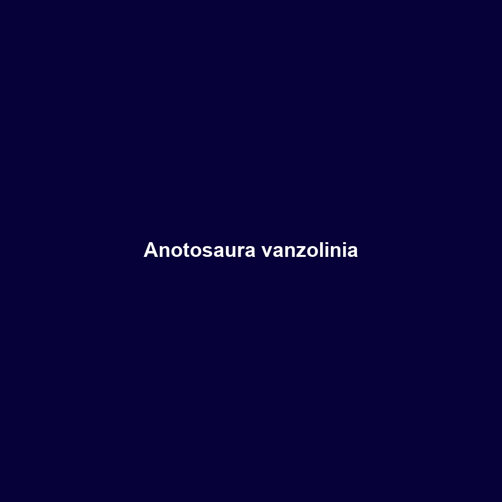 Anotosaura vanzolinia