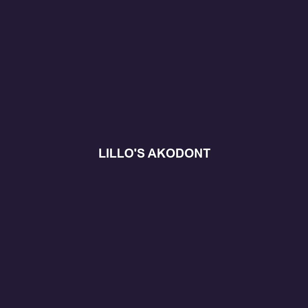 Lillo's Akodont