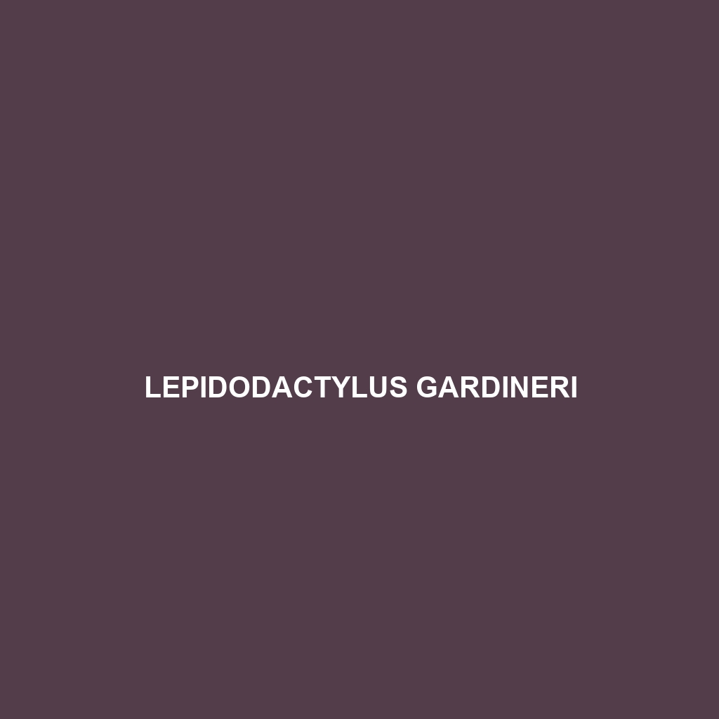 Lepidodactylus gardineri