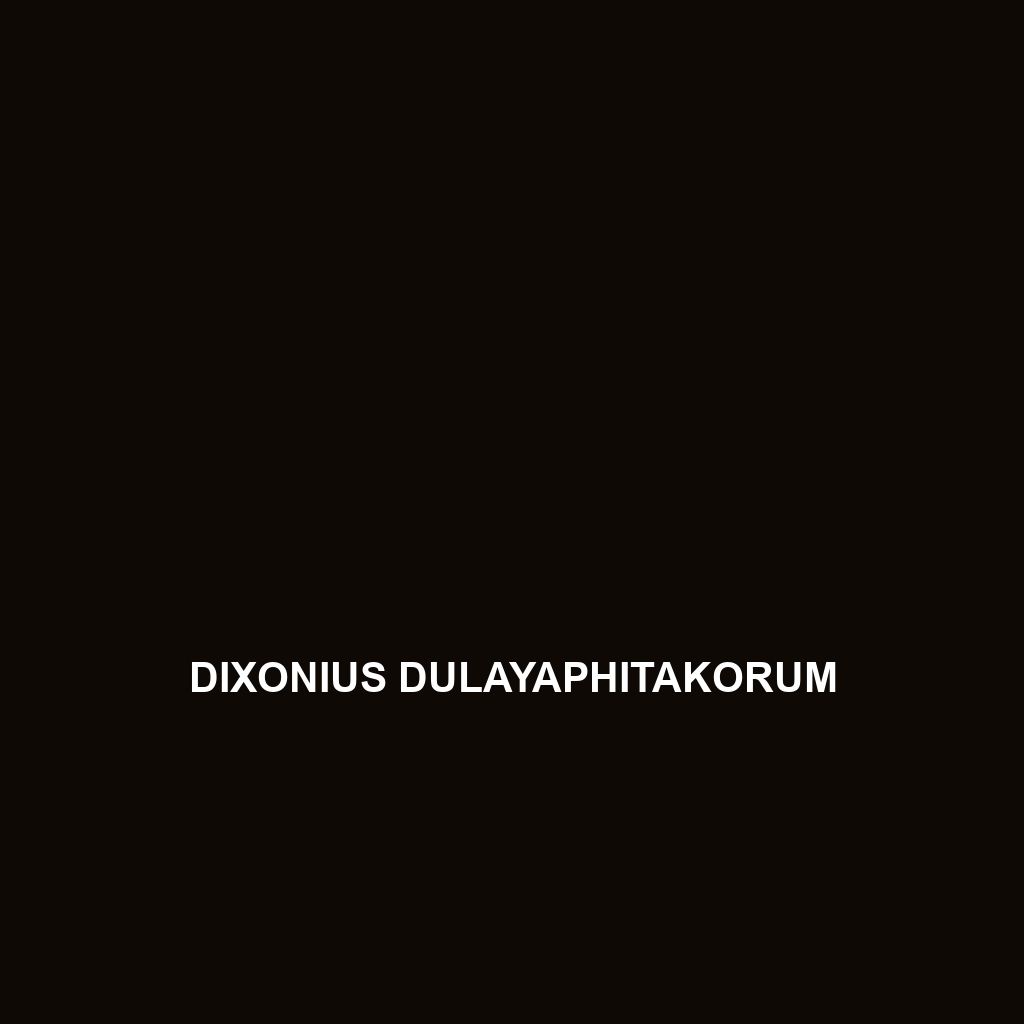 Dixonius dulayaphitakorum