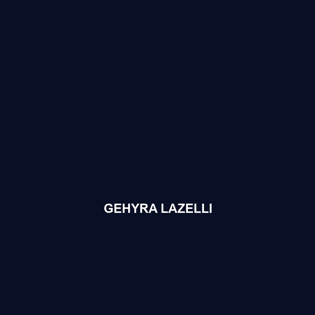 Gehyra lazelli