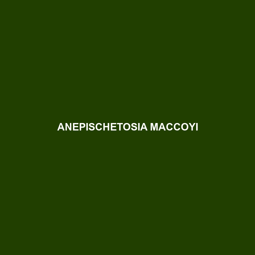 Anepischetosia maccoyi