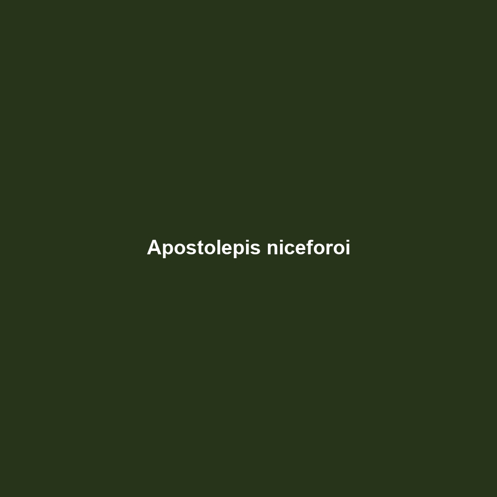 Apostolepis niceforoi