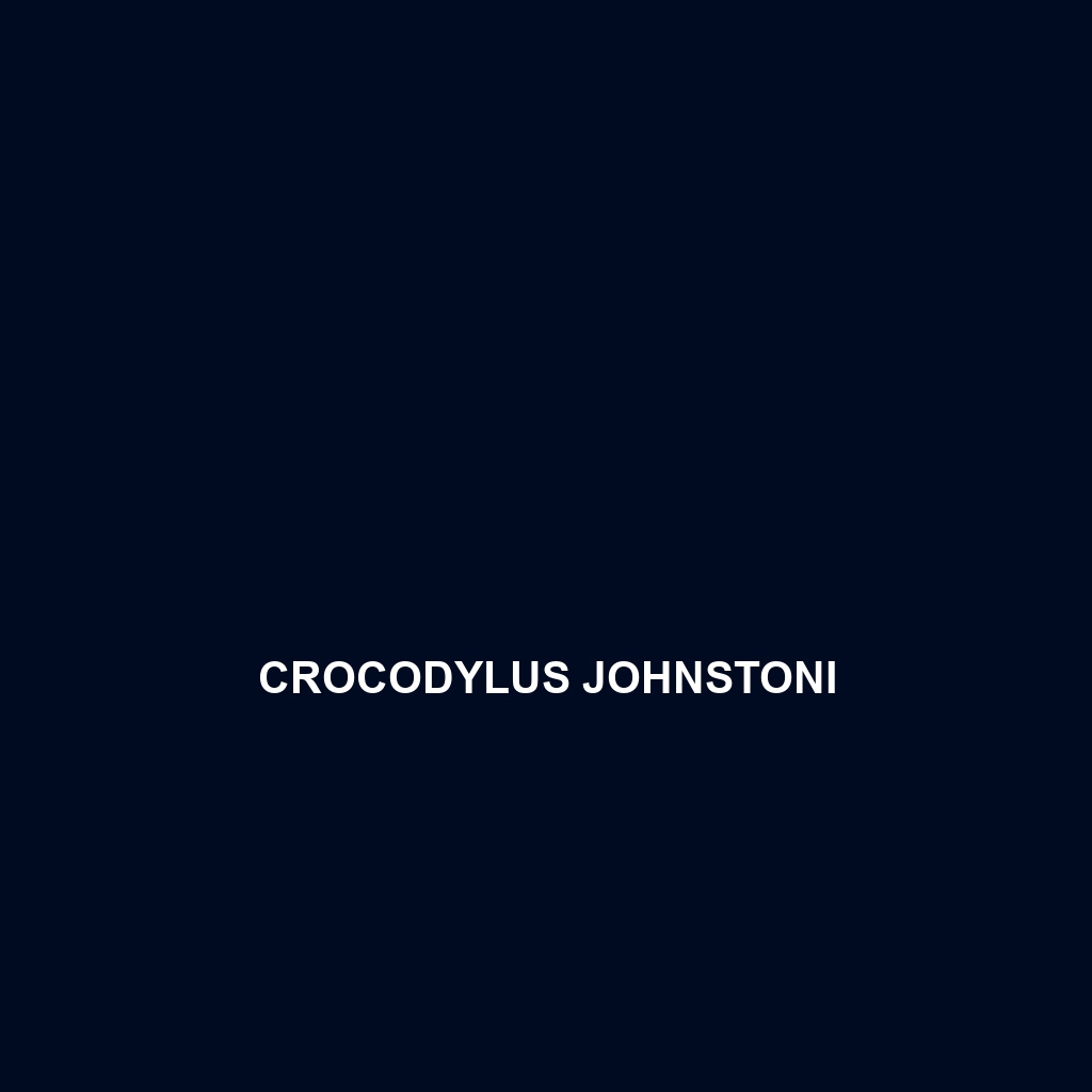 Crocodylus johnstoni