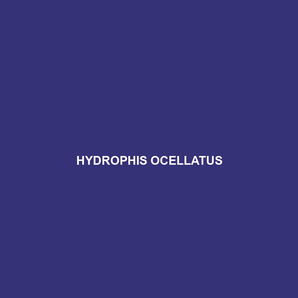 Hydrophis ocellatus