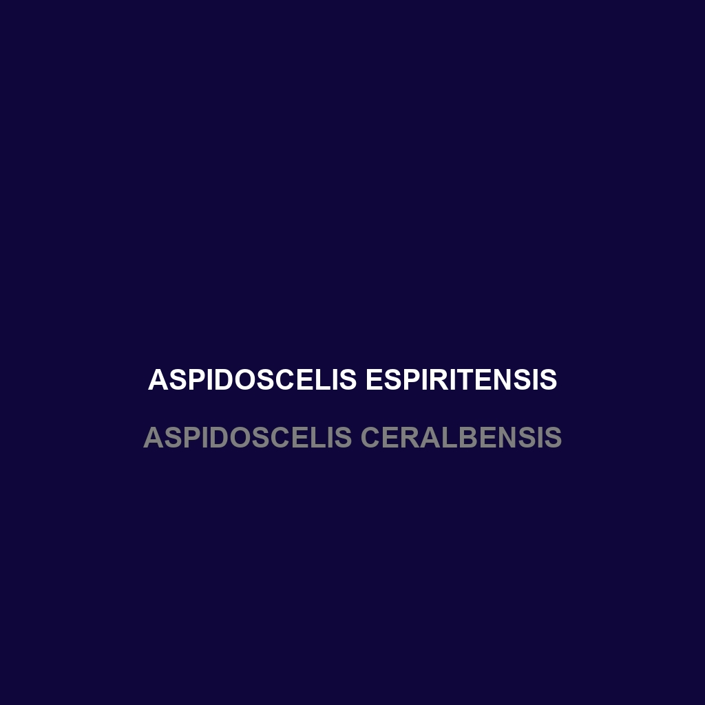 Aspidoscelis espiritensis