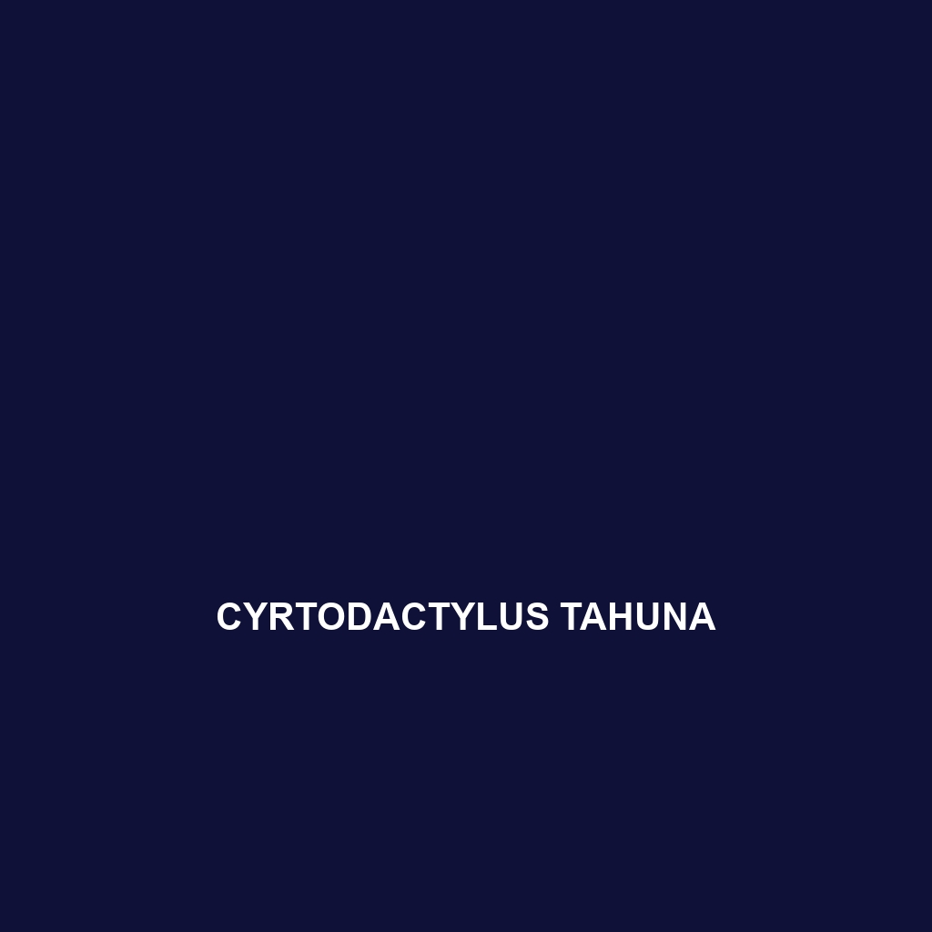 Cyrtodactylus tahuna