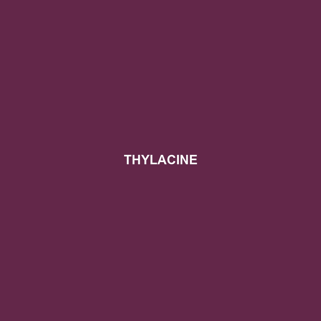 Thylacine