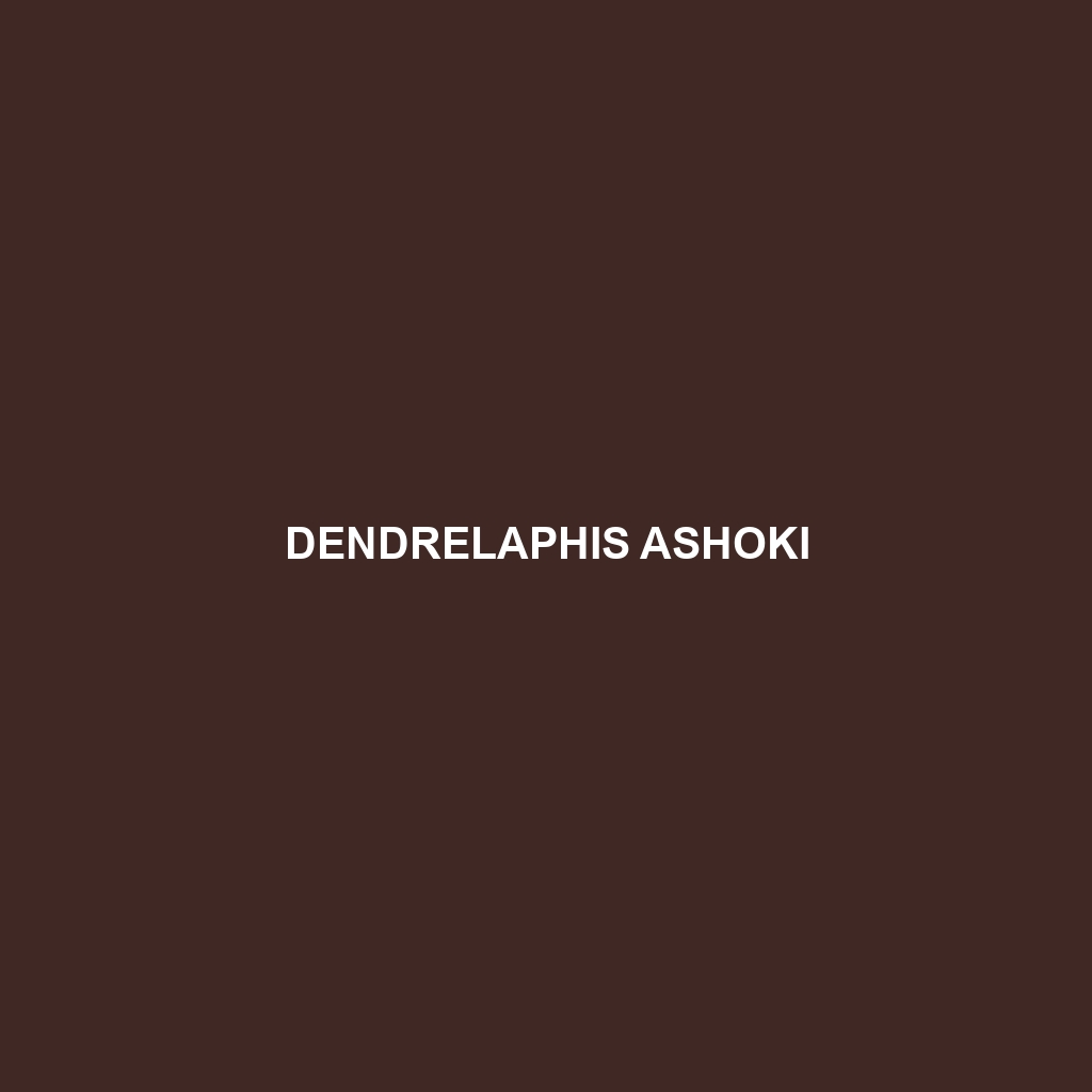 Dendrelaphis ashoki