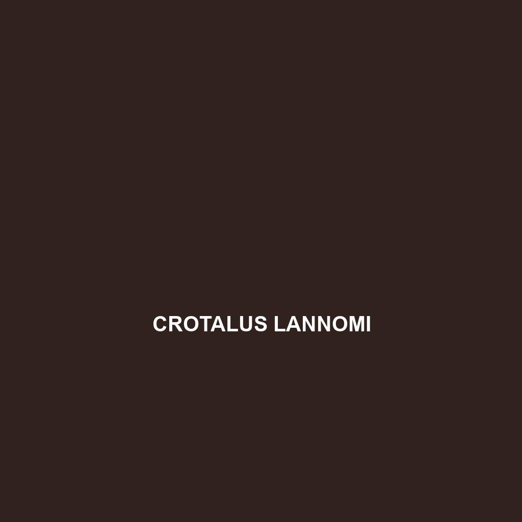 Crotalus lannomi