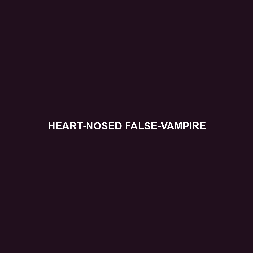 Heart-nosed False-vampire