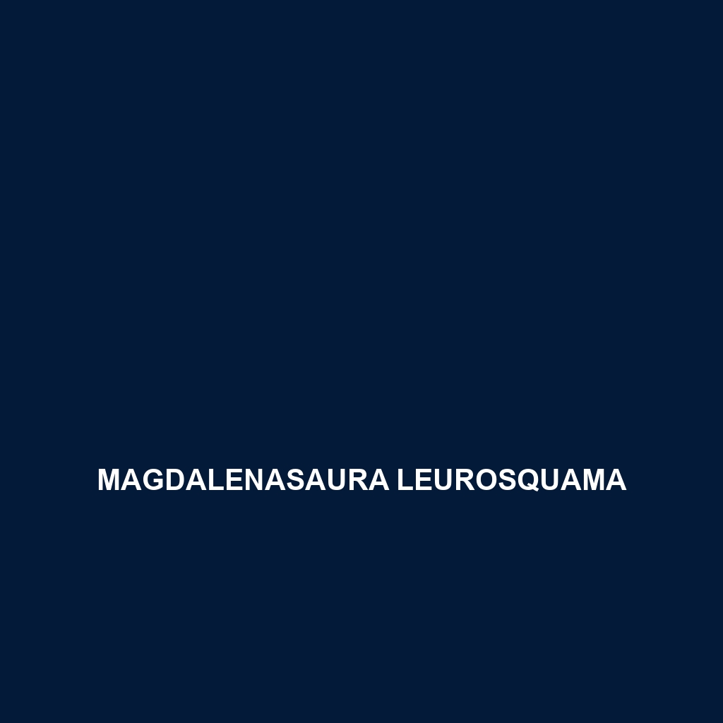 Magdalenasaura leurosquama